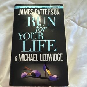 Run for Your Life James Patterson Thriller Paperback Mystery Crime Novel
